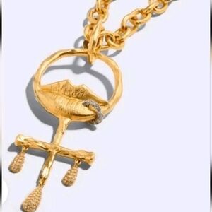 🌹Rare.Schiaparelli Woman  Necklace.
